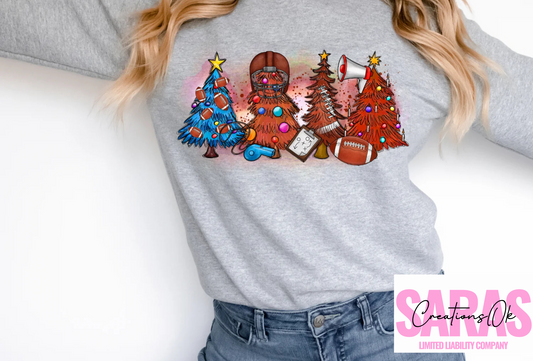 Football Christmas Trees Shirt