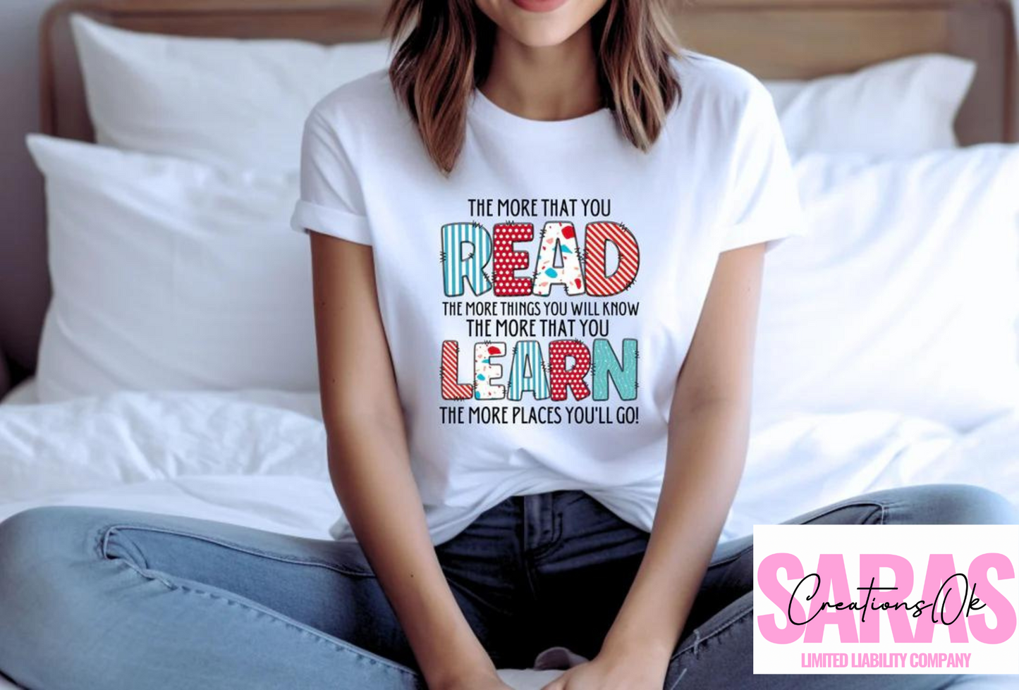 The More You Read, The more You Learn Shirt