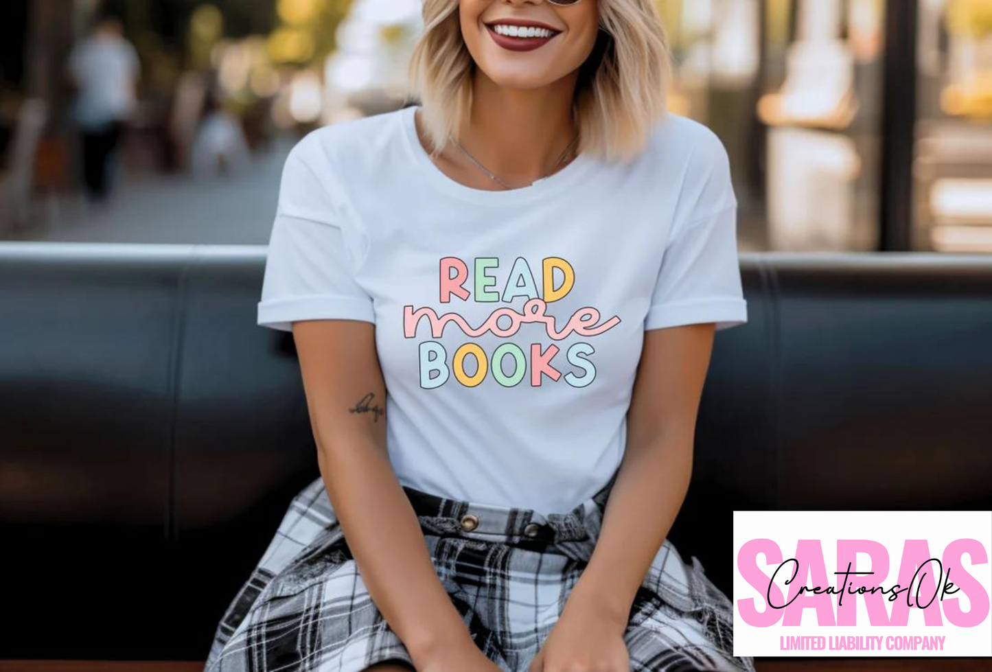 Read More Books Pastel Shirt