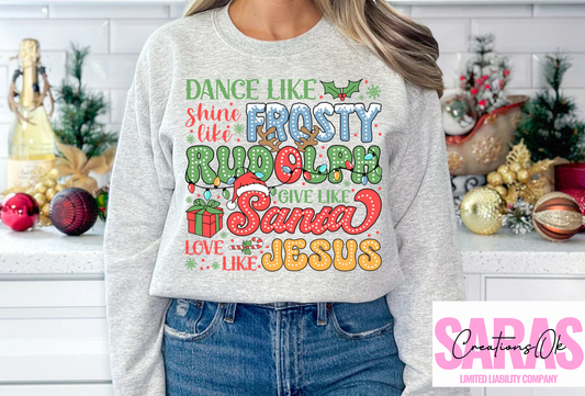 Love Like Jesus Christmas Shirt