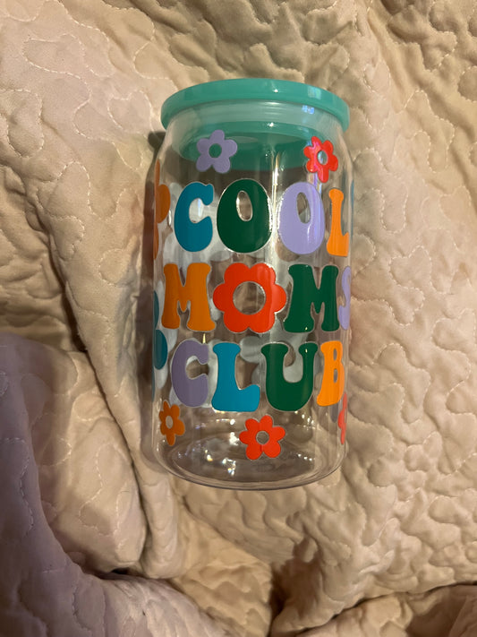 Cool Moms Club 16oz Plastic Can Cup RTS