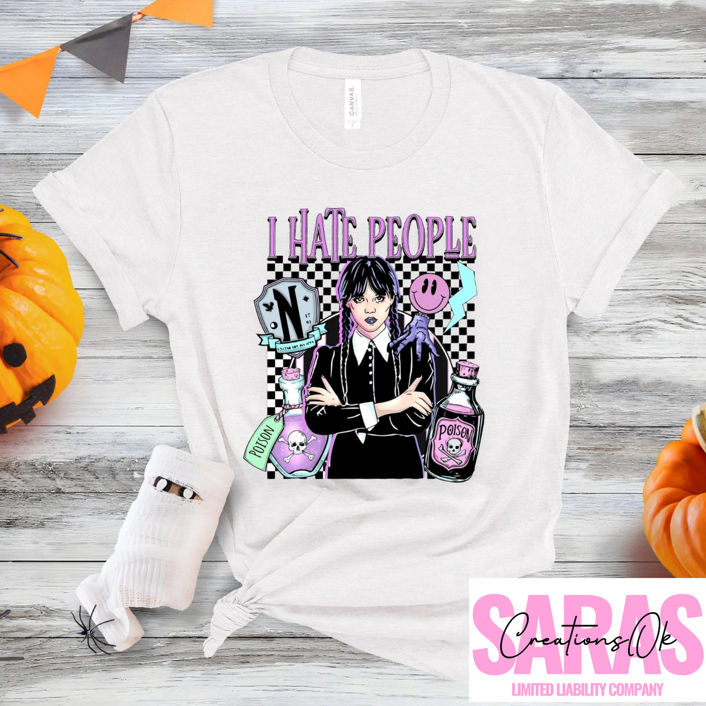 Halloween I Hate People Shirt Youth/Toddler