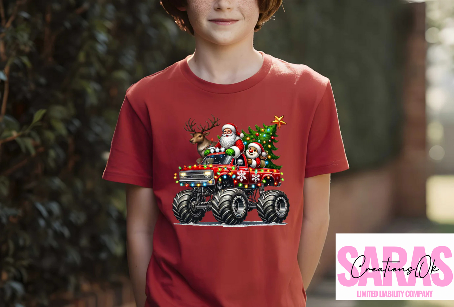 Santa's Christmas Truck Shirt