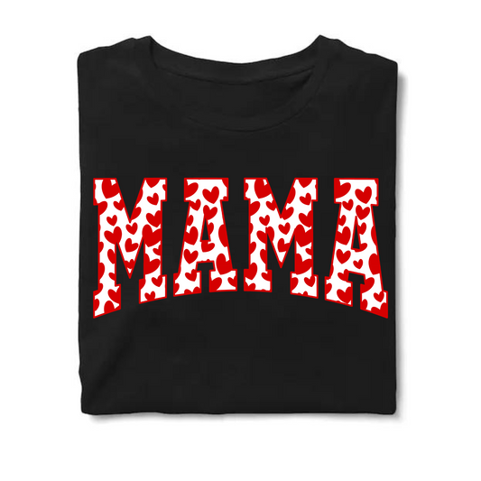 Red Mama Heart Shirt