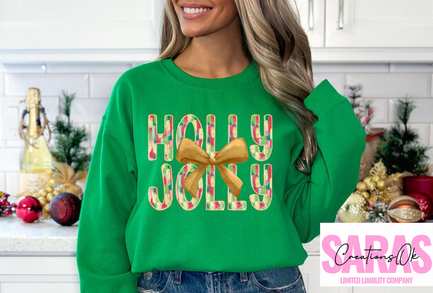 Holly Jolly Coquette Doodle Shirt