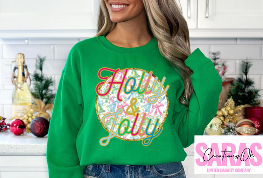 Holly Jolly Preppy Shirt