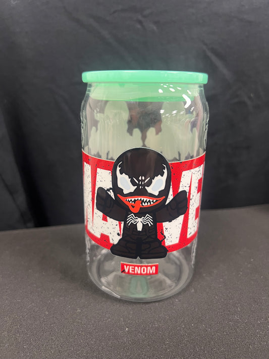 Marvel Venom Plastic Cup w/ Green Lid RTS