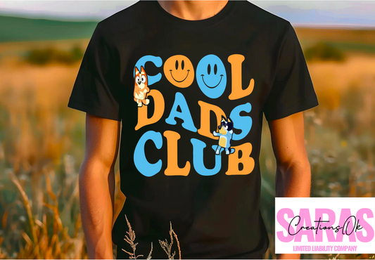 Cool Dad Club Orange and Blue