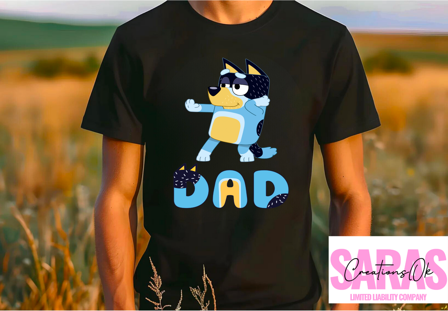 Dad Bluey Dog Shirt 1