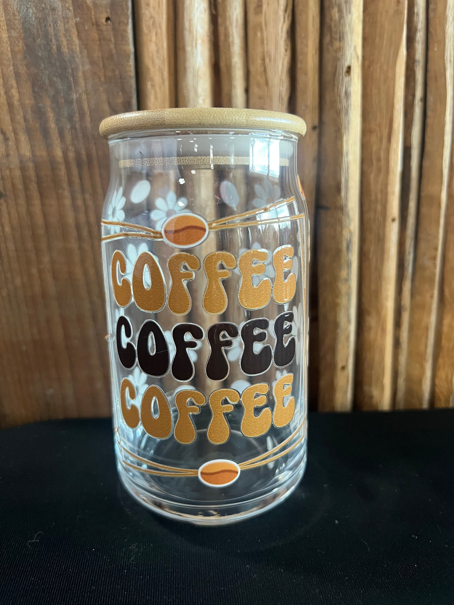 Coffee Coffee Coffee Glass