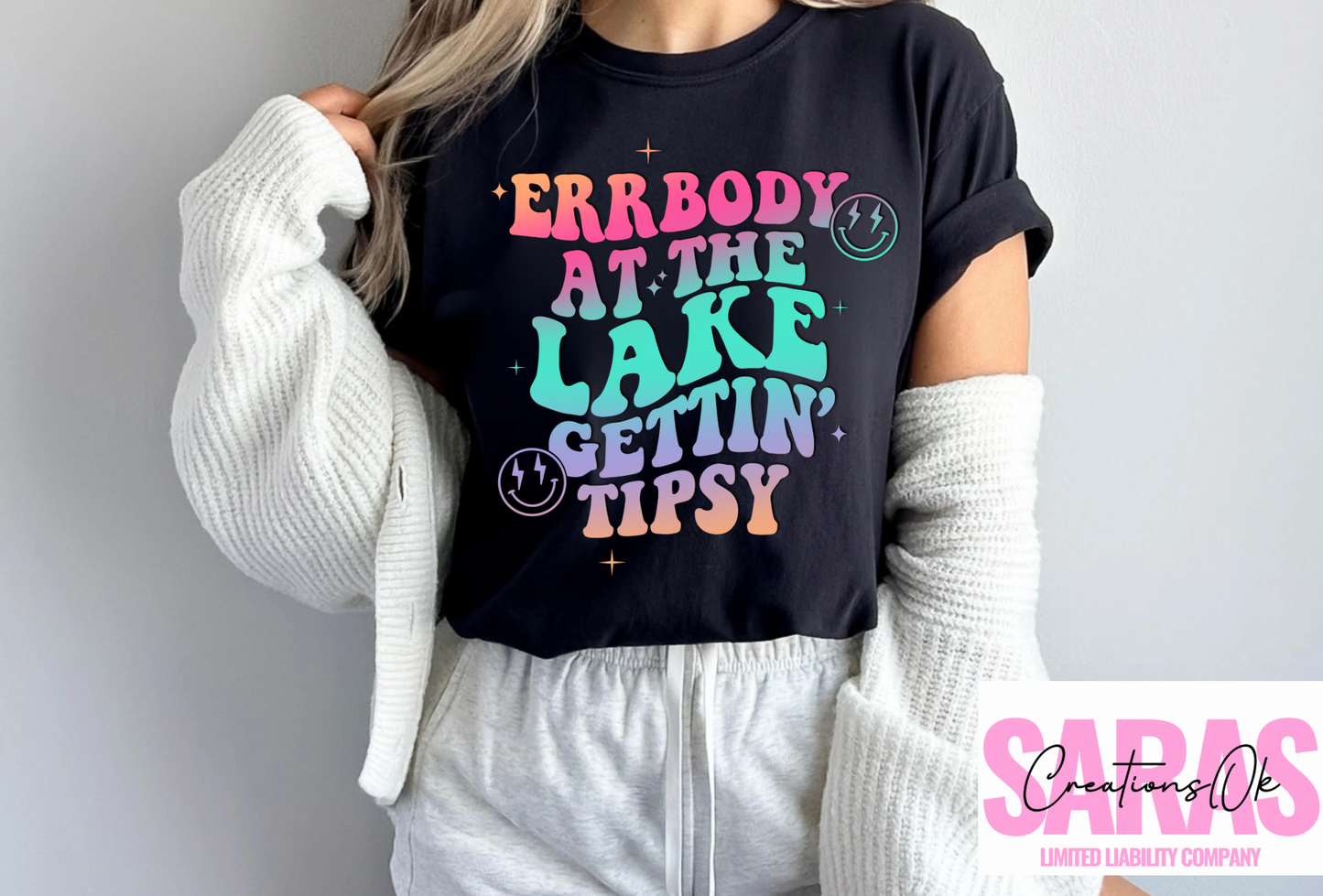 ERRBODY At The Lake Gettin Tipsy Tshirt
